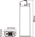 Flint Lighter 10E